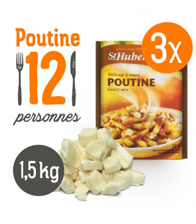 Kit à poutine pour 12 personnes