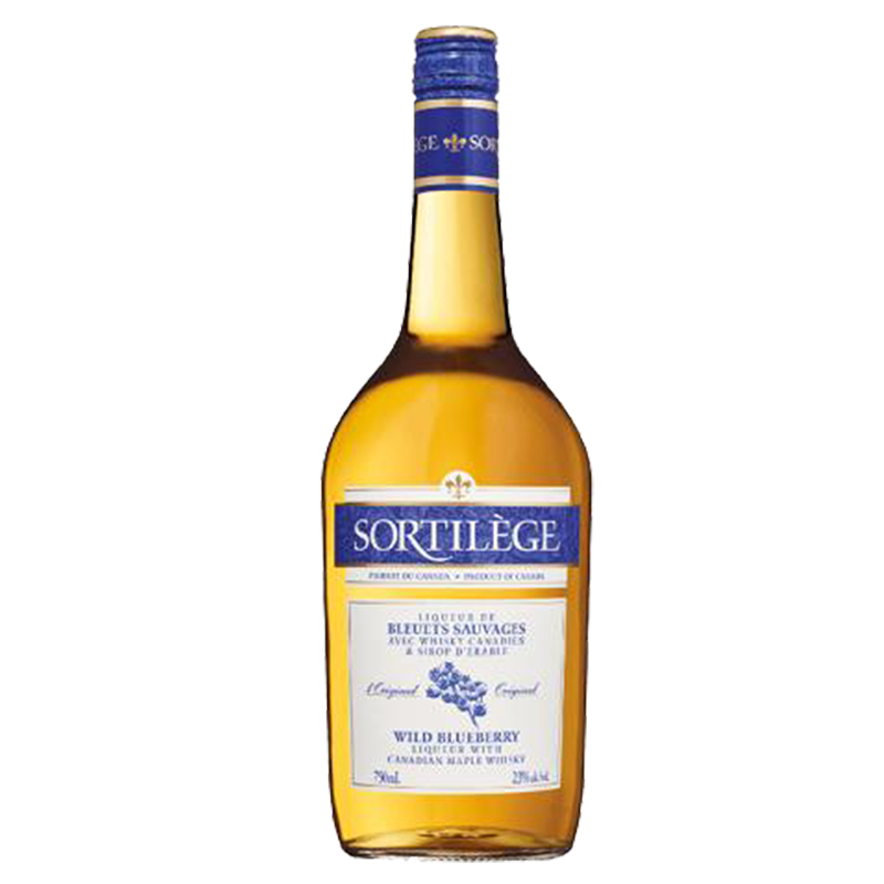 Sortilège whisky à l'érable et aux bleuets