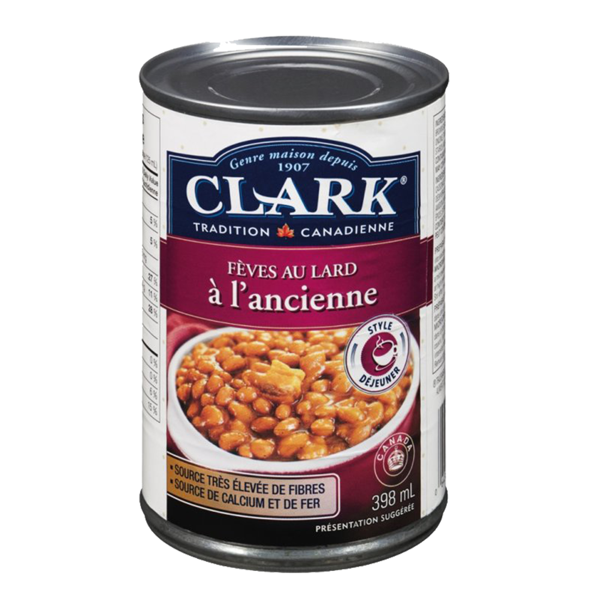 Fèves au lard du Québec Spécialité canadienne 10 en France