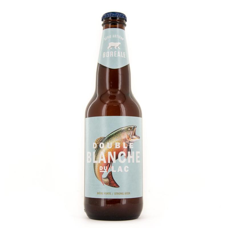 Bière Boréale double blanche du lac