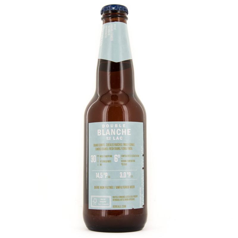 Bière Boréale double blanche du lac