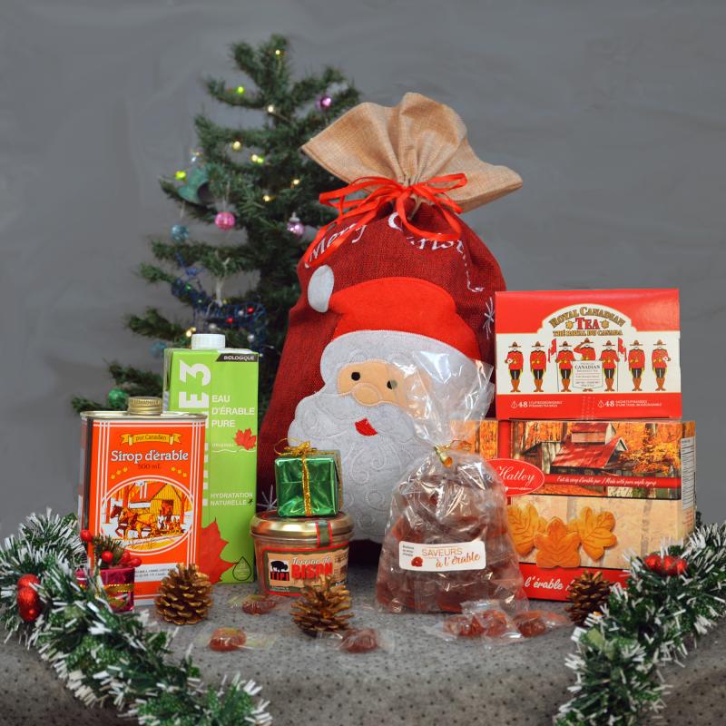 Cadeau de noël venant du Canada  Coffret cadeau Canada -10% en France