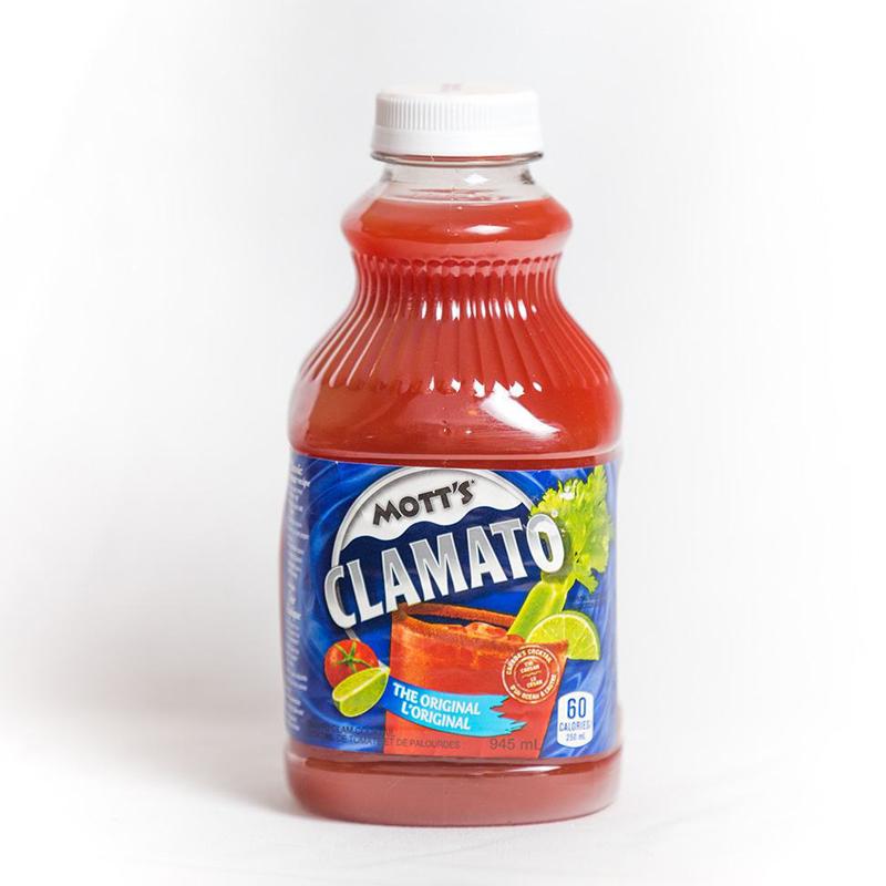 Clamato Mott's