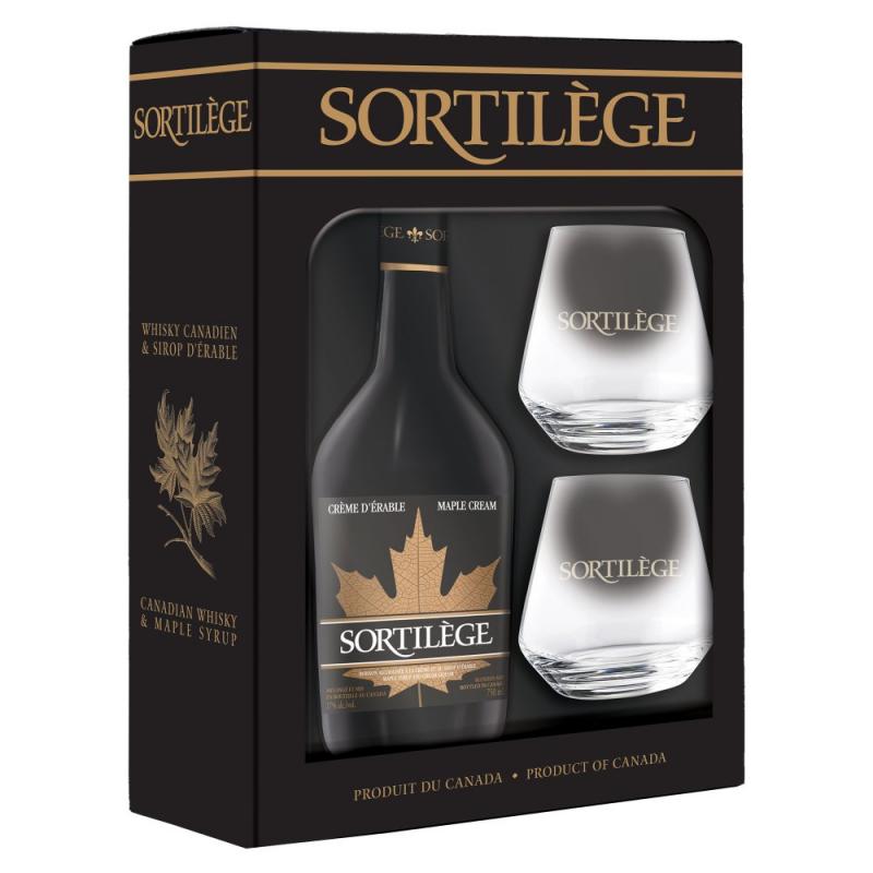 Coffret cadeau Sortilège crème d'érable