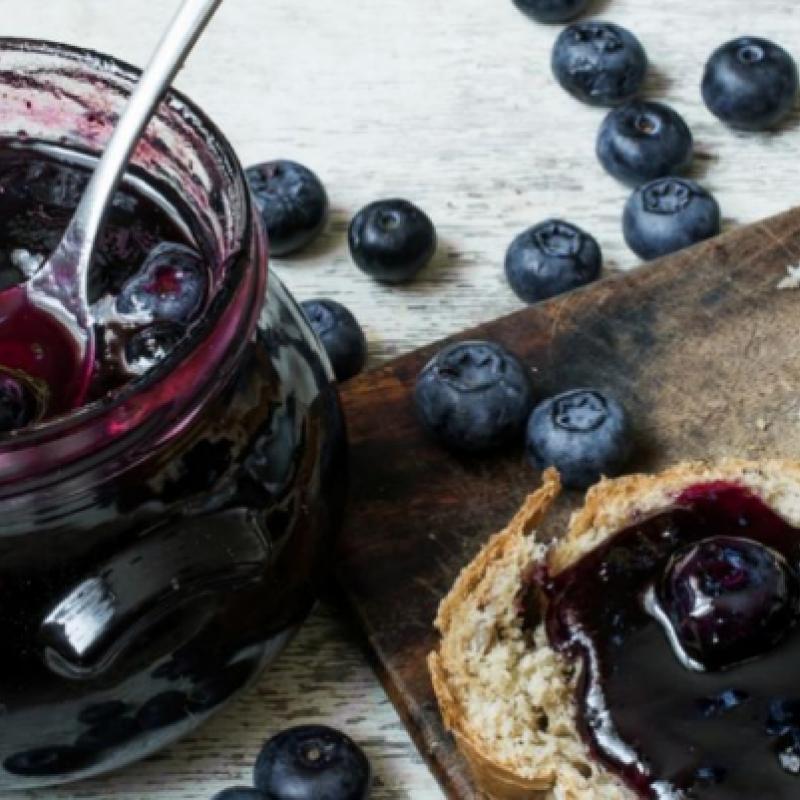 Confiture de bleuet sauvage bio