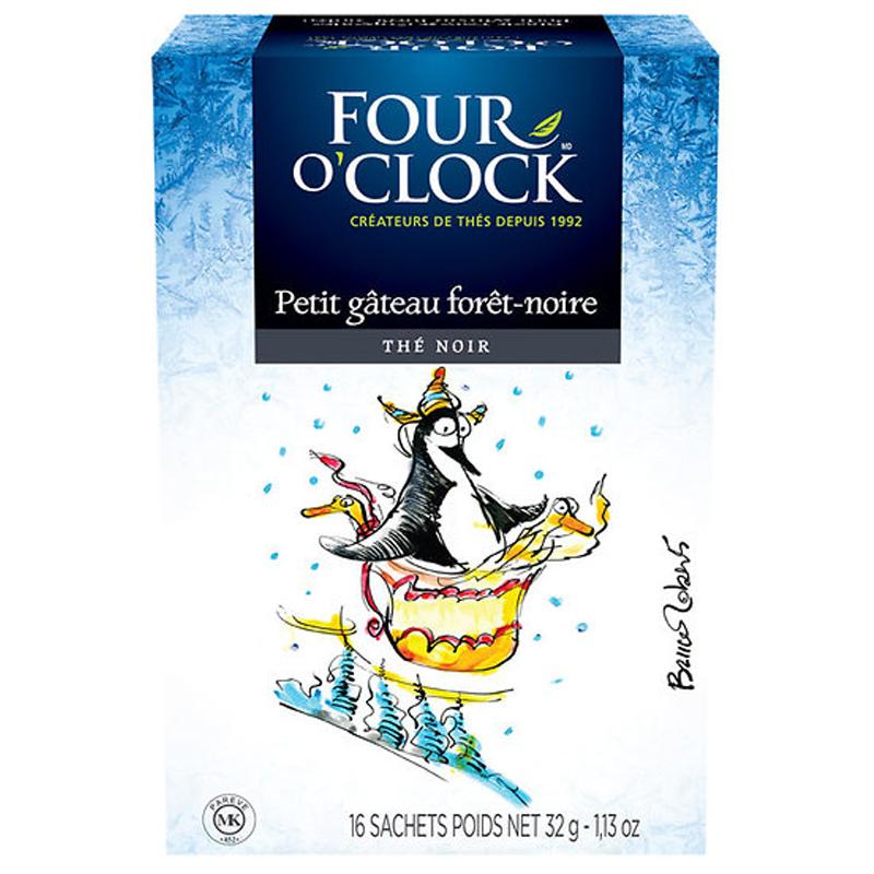 THÉ FOUR O’CLOCK – PETIT GÂTEAU FORÊT-NOIRE 