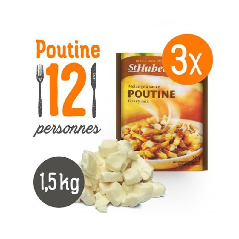 Kit à poutine pour 12 personnes