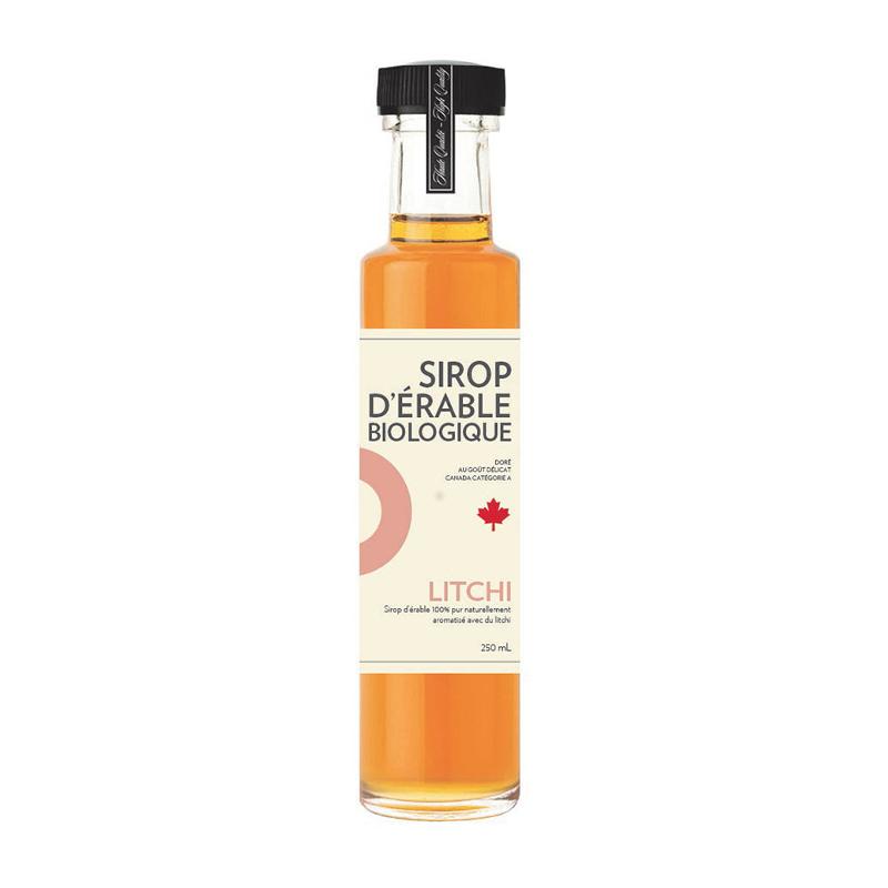 Sirop d'érable iSens biologique - litchi