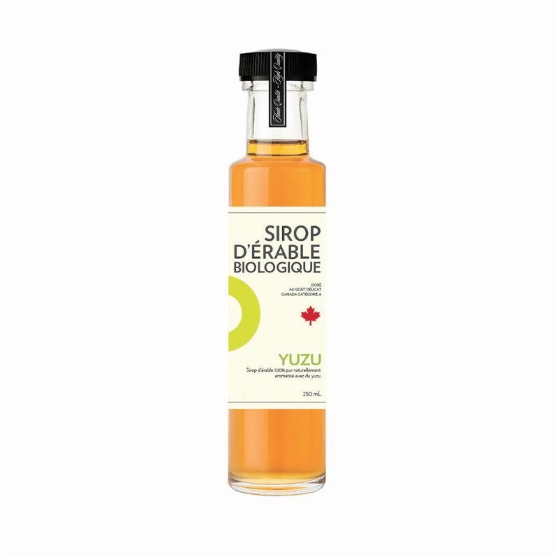 Sirop d'érable iSens biologique - yuzu