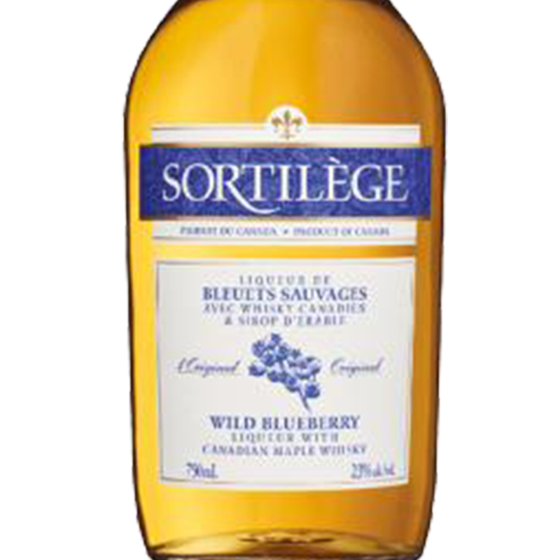 Sortilège whisky à l'érable et aux bleuets