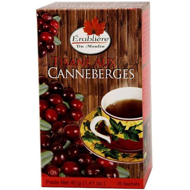 Tisane aux canneberges