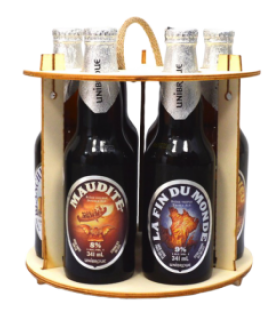 Coffret cadeau 6 bières canadiennes - Unibroue